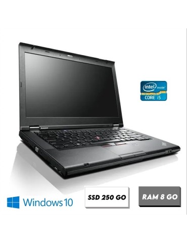 Ordinateur Portable Reconditionné Pas Cher - Lenovo T430 Intel Core i5 - RAM 8 Go - SSD 500 Go - Photo n°1